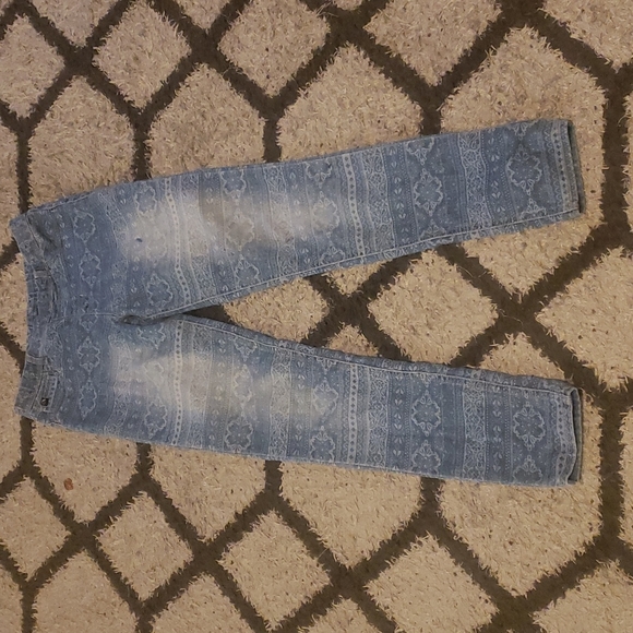 Floral Jeggings - Picture 1 of 7